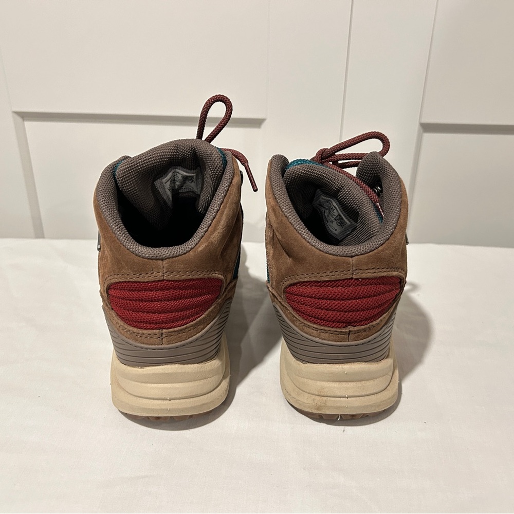 Merrell Women’s Brown and Teal Hiking Shoes - Picture 3 of 7
